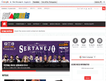 Tablet Screenshot of guiagerais.com.br